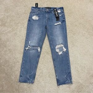 NEW - Express Jeans - Girlfriend - Rigid Denim - Size: 0R